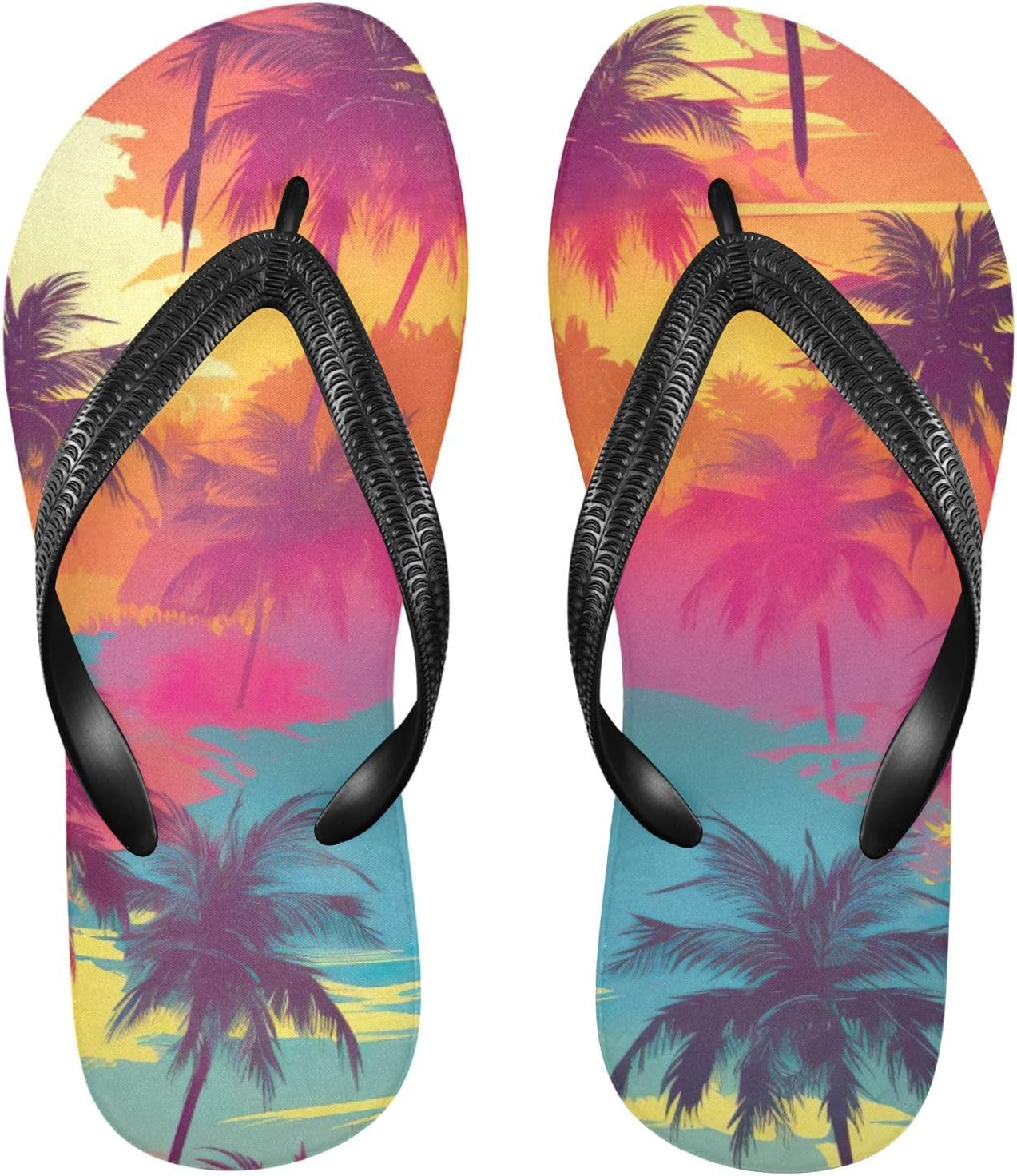 Тропические пальмовые шлепанцы, пляжные летние повседневные сандалии для женщин и мужчин, тапочки для душа, размер XS Kfbe, Palm
Тропические пальмовые шлепанцы, пляжные летние повседневные сандалии для женщин и мужчин, тапочки для душа, размер XS Kfbe, Palm