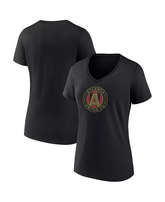 Женская черная футболка Atlanta United FC Evergreen с логотипом и V-образным вырезом Fanatics
Женская черная футболка Atlanta United FC Evergreen с логотипом и V-образным вырезом Fanatics