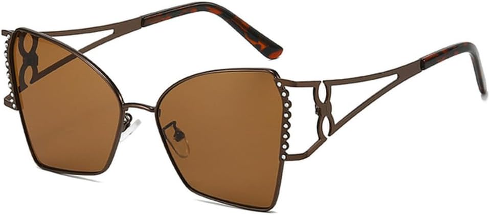 Модные солнцезащитные очки-бабочки 2027 года для женщин, металлические панк-очки, мужские зеркальные очки с полым декором, защита от УФ-излучения UV400 MTZJH, Brown Brown
Модные солнцезащитные очки-бабочки 2027 года для женщин, металлические панк-очки, мужские зеркальные очки с полым декором, защита от УФ-излучения UV400 MTZJH, Brown Brown