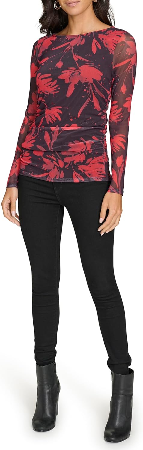 Женский топ с длинным рукавом Calvin Klein, Black/Red
Женский топ с длинным рукавом Calvin Klein, Black/Red