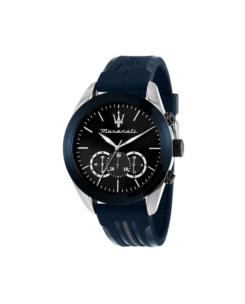 Traguardo R8871612046 мужские часы из полиуретана с синим ремешком Maserati, синий
Traguardo R8871612046 мужские часы из полиуретана с синим ремешком Maserati, синий