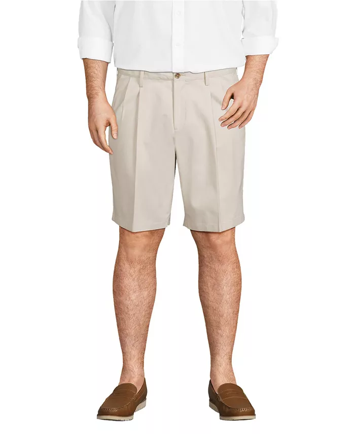 Шорты-чинос с заутюженными складками спереди и комфортной посадкой на талии Big & Tall No Iron 9" Lands' End, серый
Шорты-чинос с заутюженными складками спереди и комфортной посадкой на талии Big & Tall No Iron 9" Lands' End, серый