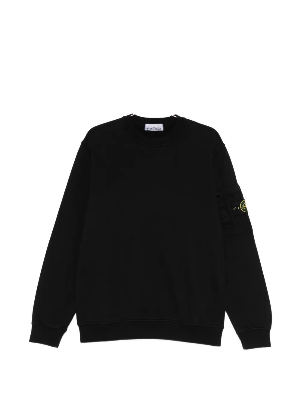 Свитшот с накладным карманом Stone Island, черный
Свитшот с накладным карманом Stone Island, черный