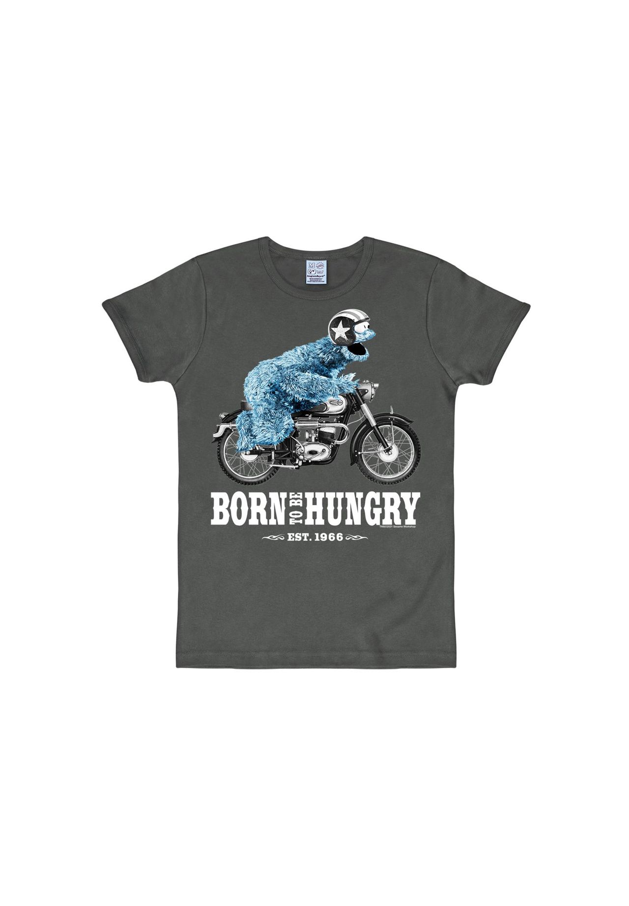 Футболка Slimfit Cookie Monster - Born To Be Hungry LOGOSHIRT, графитовый
Футболка Slimfit Cookie Monster - Born To Be Hungry LOGOSHIRT, графитовый