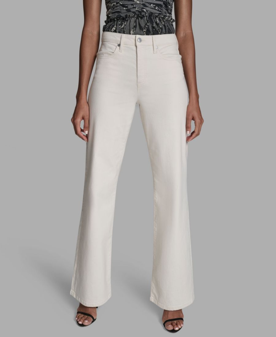 Женские джинсы с широкими штанинами и средней посадкой BCBG, Ecru
Женские джинсы с широкими штанинами и средней посадкой BCBG, Ecru