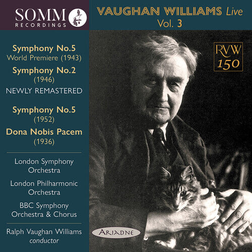 CD диск Vaughan Williams / Lso / London Phil Orch: Live Vo. 3
CD диск Vaughan Williams / Lso / London Phil Orch: Live Vo. 3