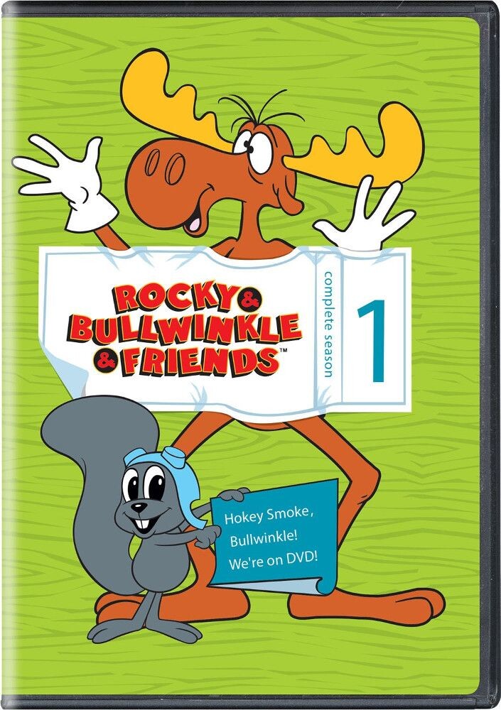 Диск DVD Rocky & Bullwinkle & Friends:
Диск DVD Rocky & Bullwinkle & Friends:
