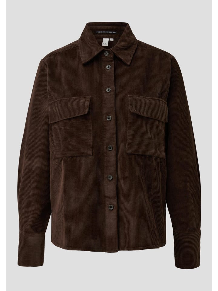 Блузка 8947_темно-коричневый QS
Блузка 8947_темно-коричневый QS