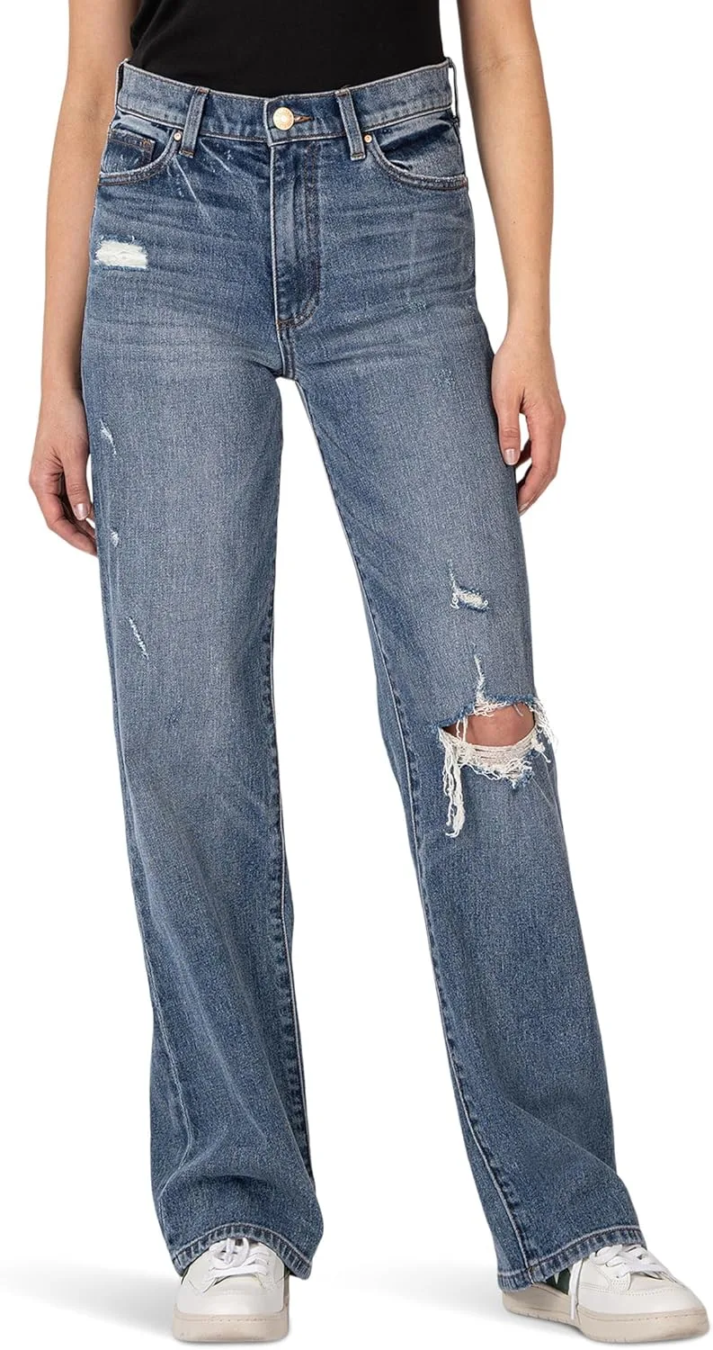 KUT from the Kloth женские джинсы Sienna High-Rise Wide Leg с 5 карманами
KUT from the Kloth женские джинсы Sienna High-Rise Wide Leg с 5 карманами