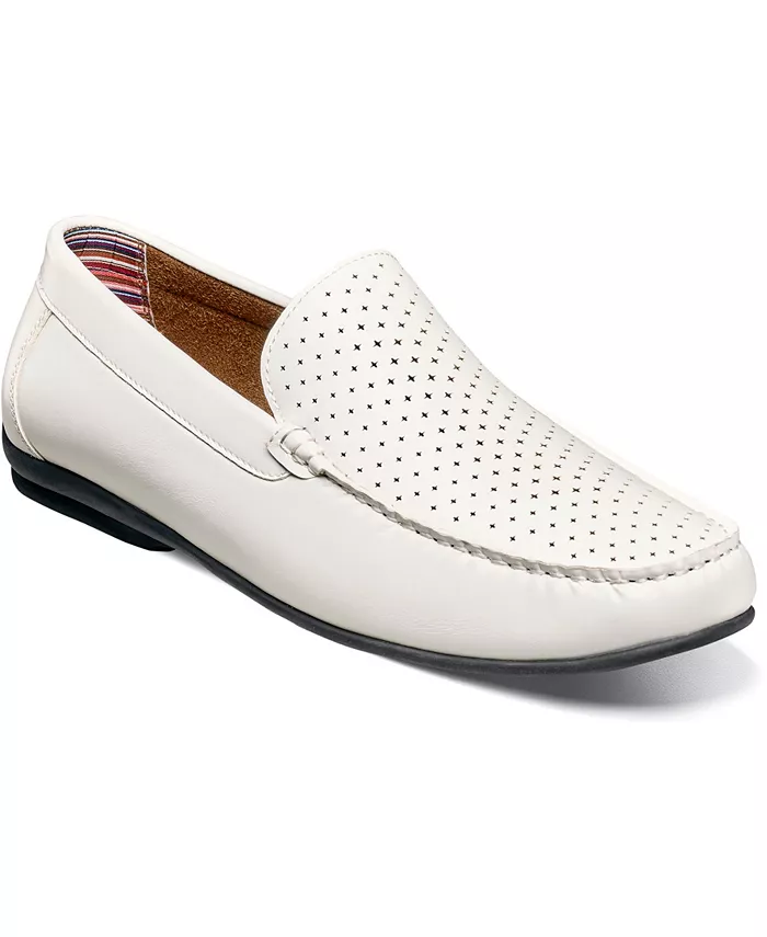 Мужские перфорированные слипоны Conroy Stacy Adams, белый
Мужские перфорированные слипоны Conroy Stacy Adams, белый