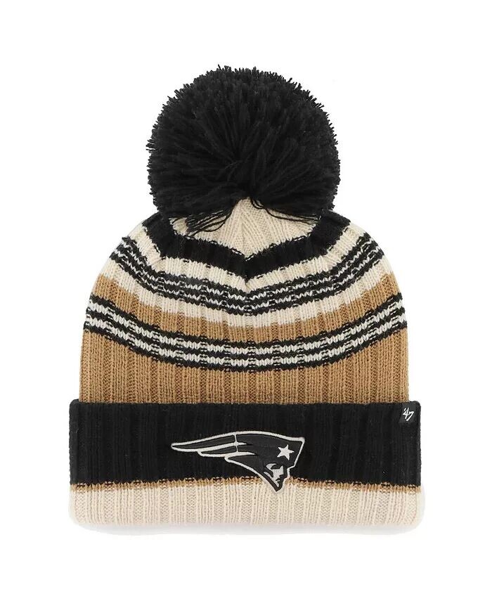 Женская натуральная вязаная шапка New England Patriots Barista с манжетами и помпоном '47 Brand, бежевый
Женская натуральная вязаная шапка New England Patriots Barista с манжетами и помпоном '47 Brand, бежевый