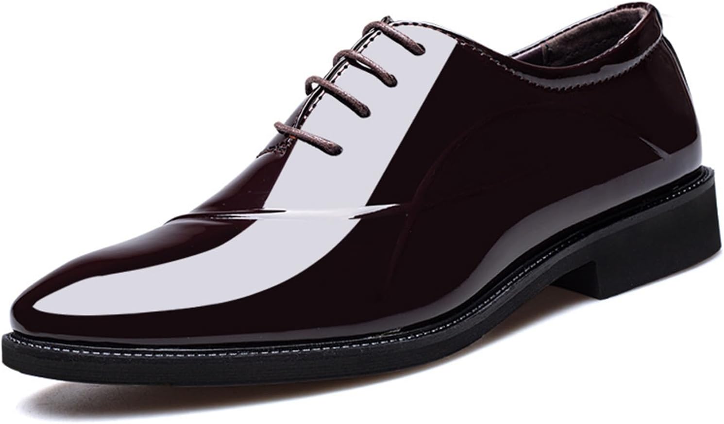 Мужские туфли KYOESCAI на шнуровке Derby Oxford, формальные туфли из лакированной кожи, модные свадебные туфли для мужчин, коричневый
Мужские туфли KYOESCAI на шнуровке Derby Oxford, формальные туфли из лакированной кожи, модные свадебные туфли для мужчин, коричневый