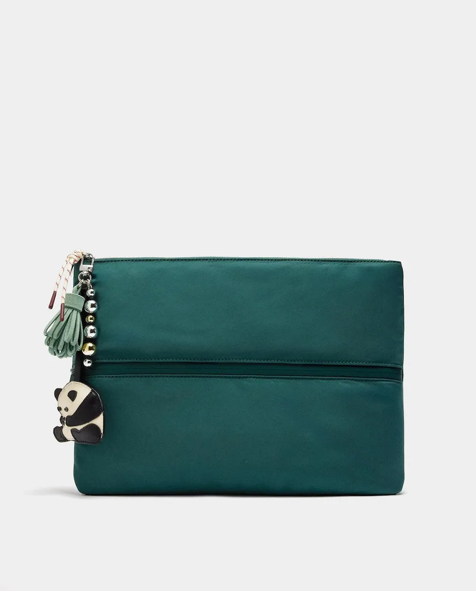 Чехол для 13-дюймового ноутбука с застежкой-молнией и съемным брелоком, однотонный Parfois, зеленый
Чехол для 13-дюймового ноутбука с застежкой-молнией и съемным брелоком, однотонный Parfois, зеленый