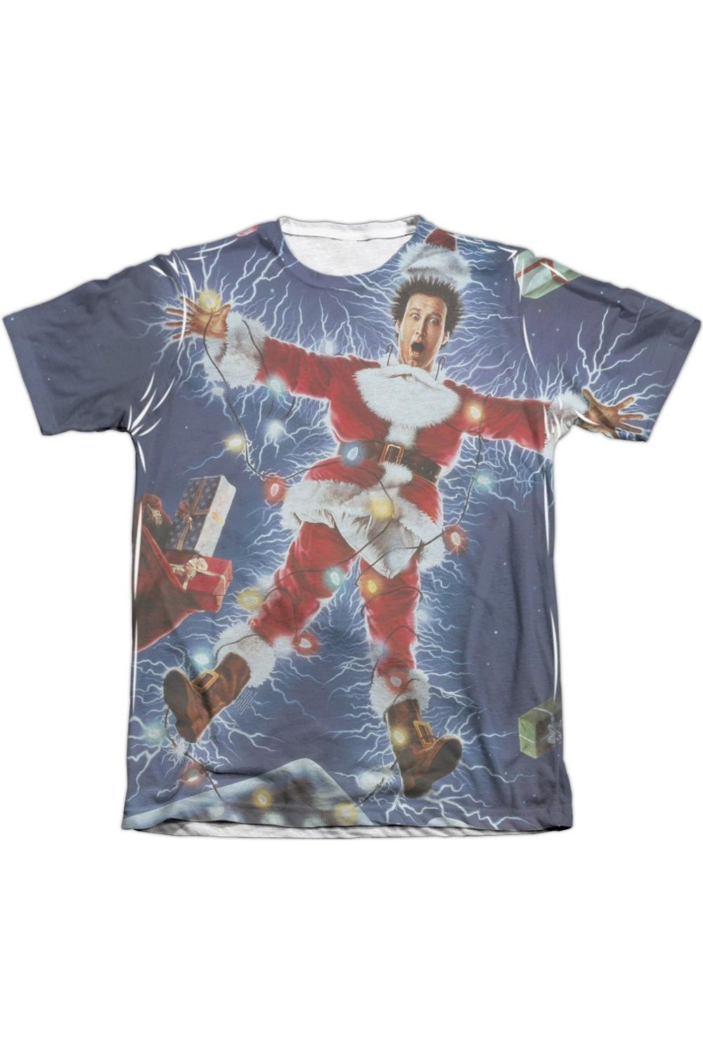 Футболка с коротким рукавом из полиэстера/хлопка для взрослых с принтом «Рождественские каникулы» Gildan, синий
Футболка с коротким рукавом из полиэстера/хлопка для взрослых с принтом «Рождественские каникулы» Gildan, синий