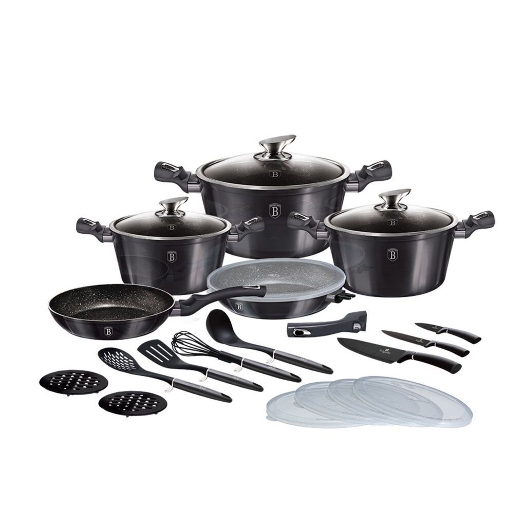 Зестав Гарнкув 22 Эл. Berlinger Haus Metallic Carbon Pro Bh-7181 BerlingerHaus, серый
Зестав Гарнкув 22 Эл. Berlinger Haus Metallic Carbon Pro Bh-7181 BerlingerHaus, серый