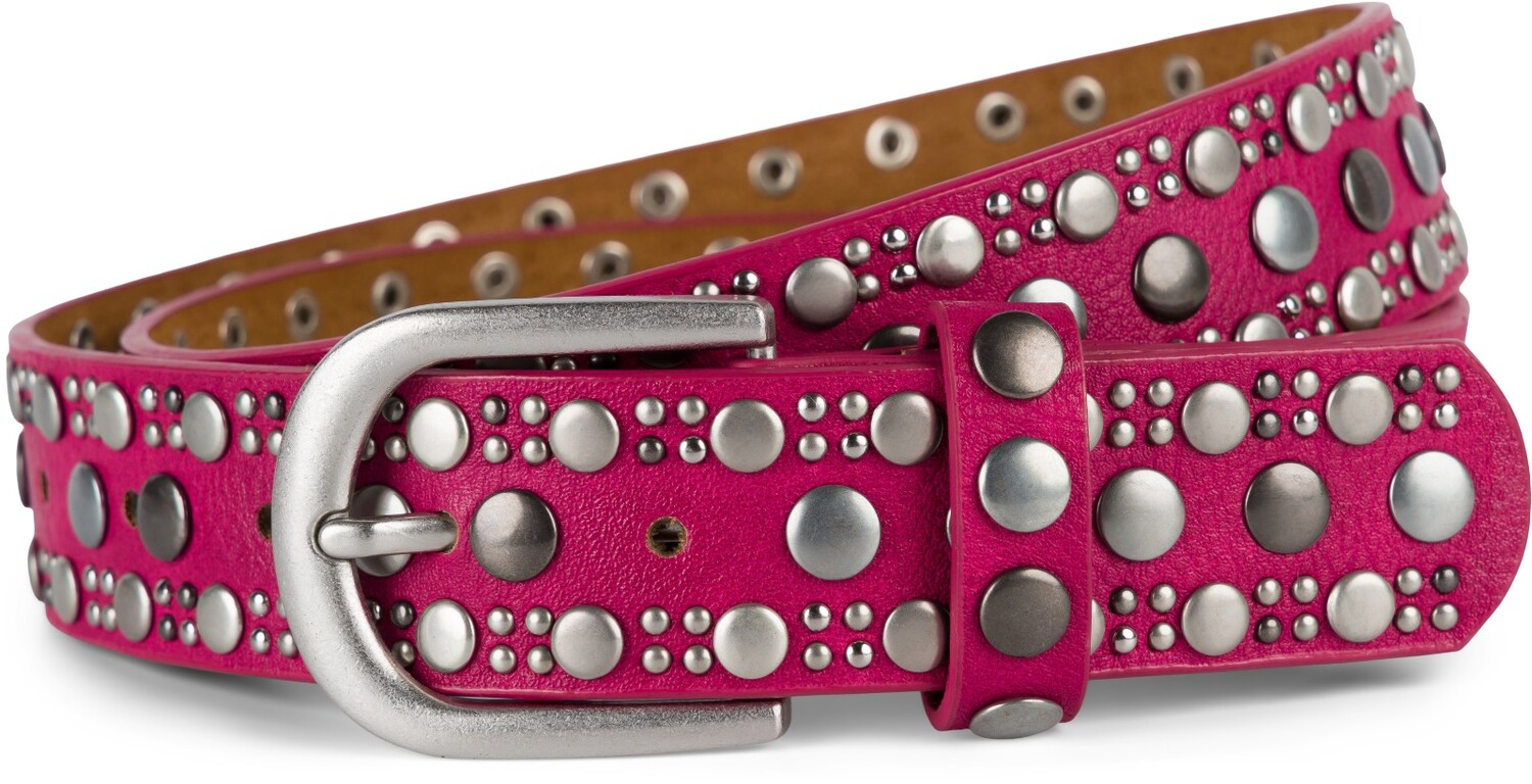 Ремень styleBREAKER Nieten, цвет Himbeere
Ремень styleBREAKER Nieten, цвет Himbeere