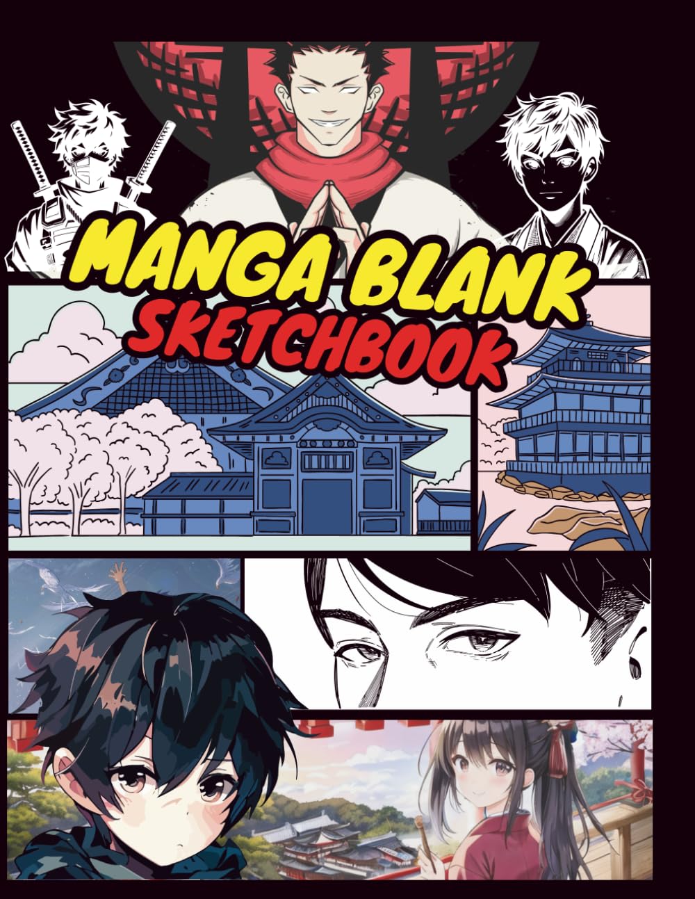 Blank Manga Book: Create & Draw Your Own Comics - 200 Templates for Kids, Teens & Adults | Large 8.5 x 11 Sketchbook Journal: Unleash your imagination with this Blank Manga Book
Blank Manga Book: Create & Draw Your Own Comics - 200 Templates for Kids, Teens & Adults | Large 8.5 x 11 Sketchbook Journal: Unleash your imagination with this Blank Manga Book