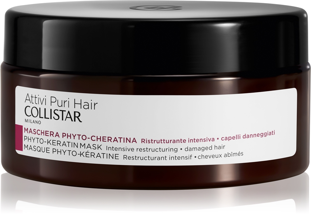 Фито-Кератиновая маска для волос, интенсивная восстанавливающая маска для волос с кератином Collistar, 200 мл
Фито-Кератиновая маска для волос, интенсивная восстанавливающая маска для волос с кератином Collistar, 200 мл