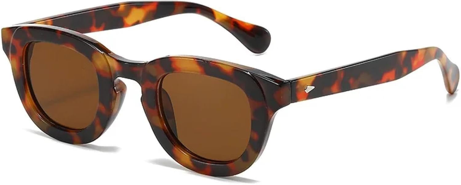 Солнцезащитные очки с защитой от УФ-излучения UV400 | Овальные заклепки, круглые, с леопардовым принтом | для женщин и мужчин, для занятий спортом на открытом воздухе и вождения DSVIGF, Leopard Tea
Солнцезащитные очки с защитой от УФ-излучения UV400 | Овальные заклепки, круглые, с леопардовым принтом | для женщин и мужчин, для занятий спортом на открытом воздухе и вождения DSVIGF, Leopard Tea