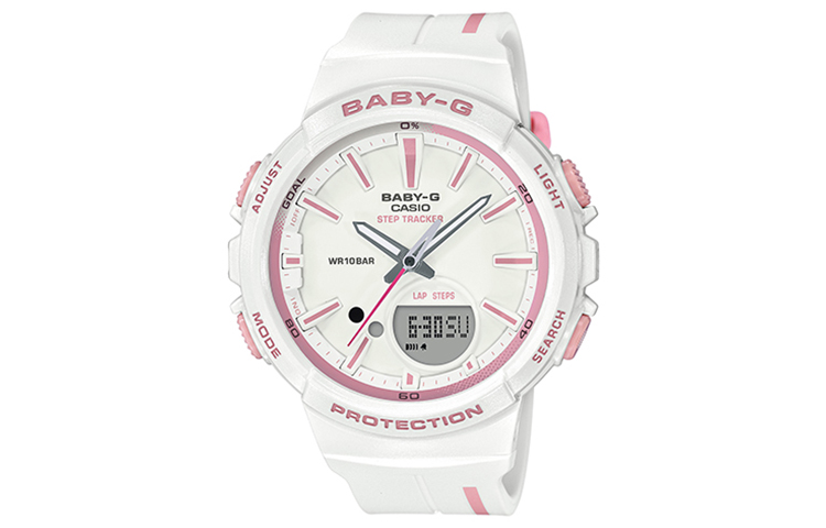CASIO Часы Women's BABY-G White Watch BGS-100RT-7A, White Dial
CASIO Часы Women's BABY-G White Watch BGS-100RT-7A, White Dial