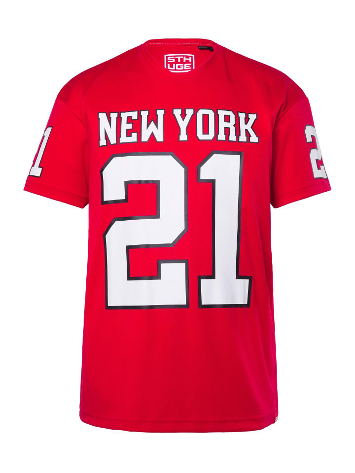 Футболка с короткими рукавами из красного бархата STHUGE, Красный, Футболка с короткими рукавами из красного бархата STHUGE
Футболка с короткими рукавами из красного бархата STHUGE, Красный, Футболка с короткими рукавами из красного бархата STHUGE