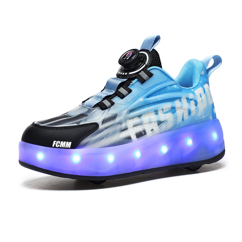 Устойчивые к истиранию детские кроссовки мид-топ для повседневной носки Kids' FCMM, черный/синий 
Устойчивые к истиранию детские кроссовки мид-топ для повседневной носки Kids' FCMM, черный/синий