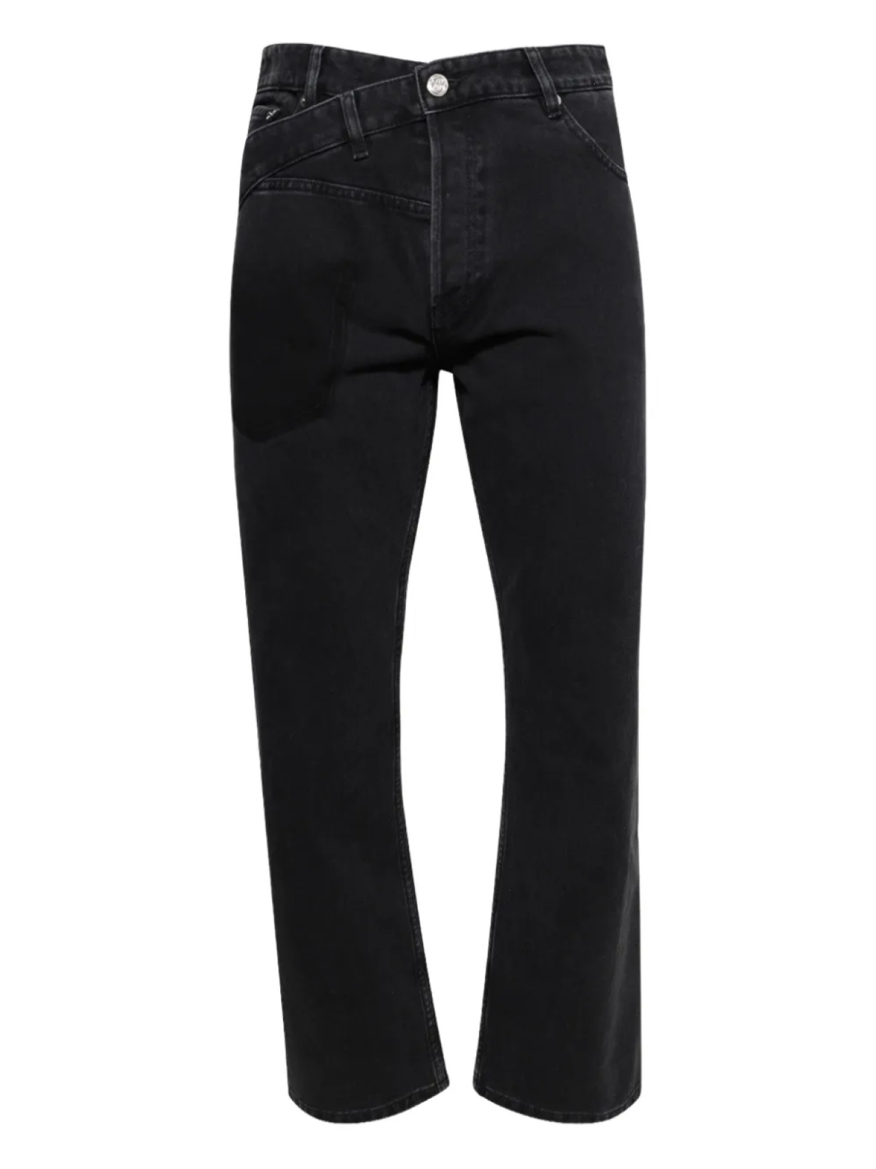 Джинсы Trompe L'oeil с перекрученными швами BLUEMARBLE, черный 
Джинсы Trompe L'oeil с перекрученными швами BLUEMARBLE, черный