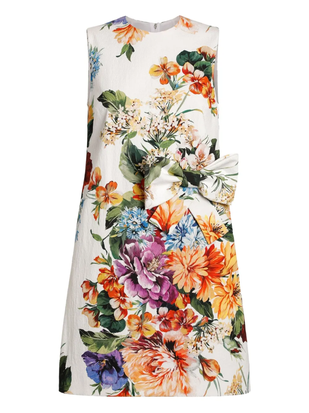 Платье мини с цветочным принтом DOLCE & GABBANA, белый
Платье мини с цветочным принтом DOLCE & GABBANA, белый