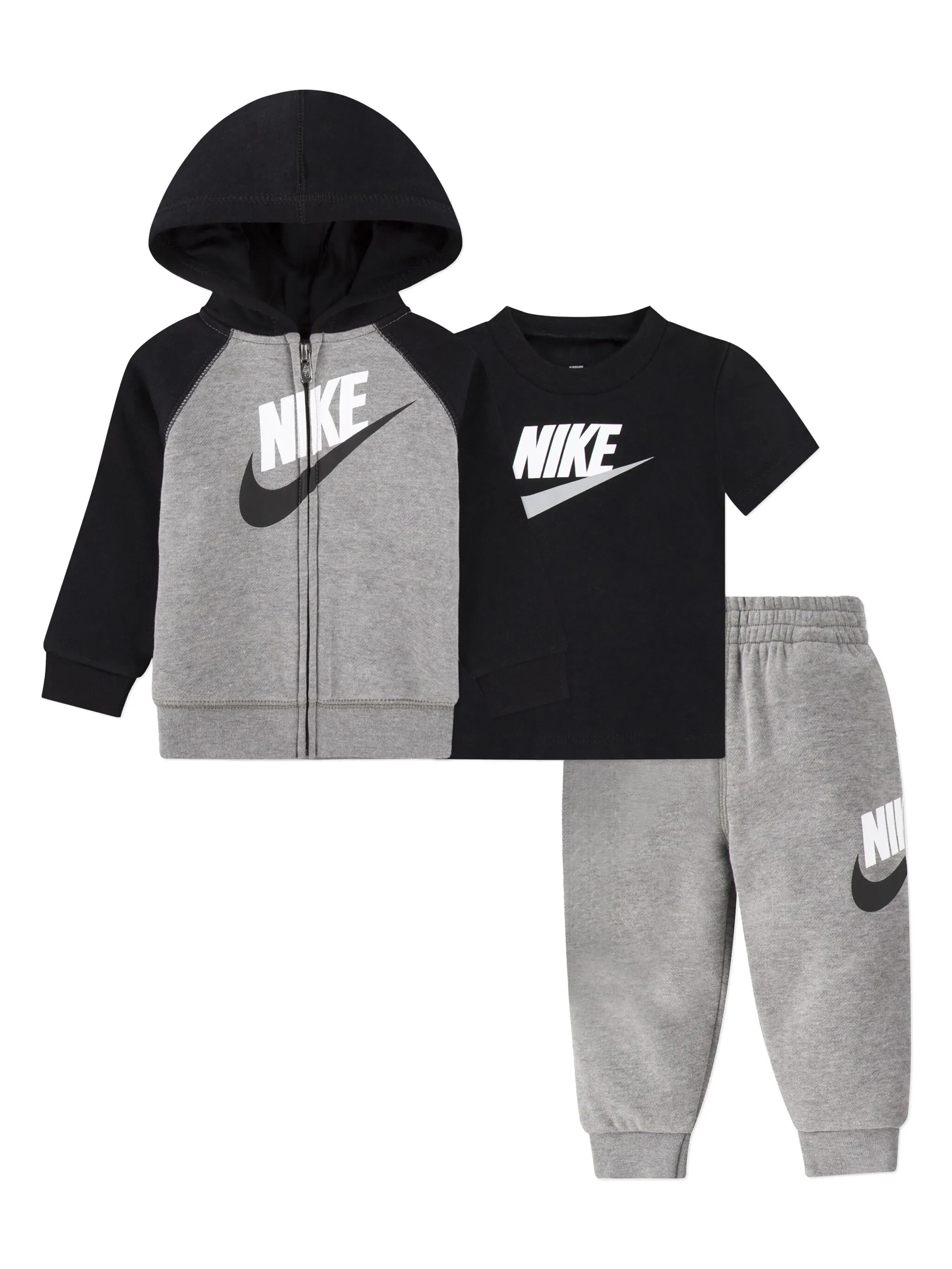 Спортивный костюм с логотипом Nike Kids, серый
Спортивный костюм с логотипом Nike Kids, серый