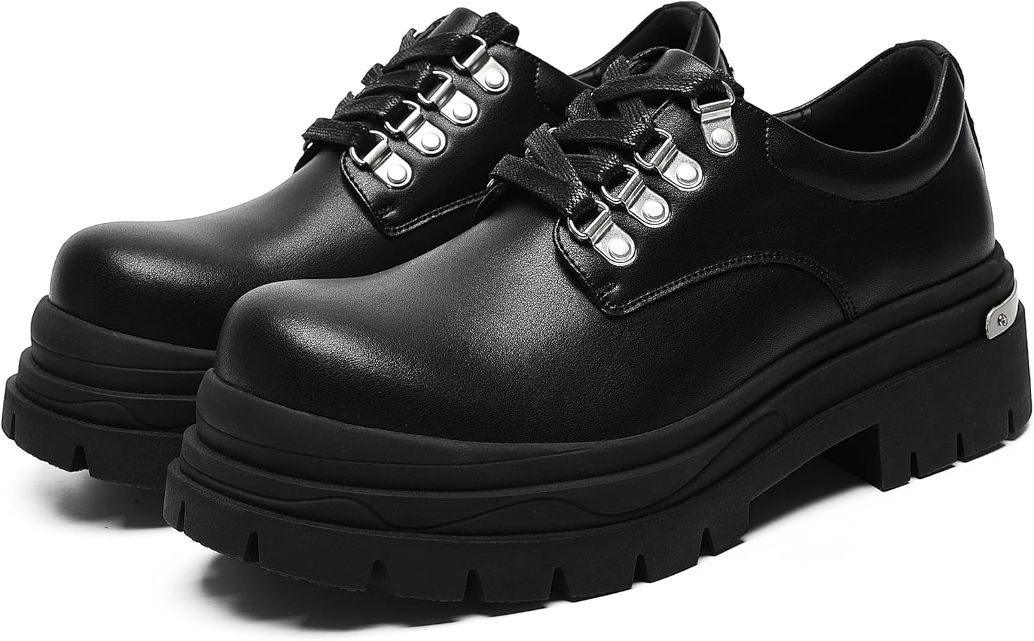 Мужские кожаные оксфорды на платформе с круглым носком, грубой подошвой и каблуком, деловые туфли, мягкие, нескользящие, формальные дерби, повседневные туфли на шнуровке, платформенные кроссовки для мужчин Crazyours, черный
Мужские кожаные оксфорды на платформе с круглым носком, грубой подошвой и каблуком, деловые туфли, мягкие, нескользящие, формальные дерби, повседневные туфли на шнуровке, платформенные кроссовки для мужчин Crazyours, черный