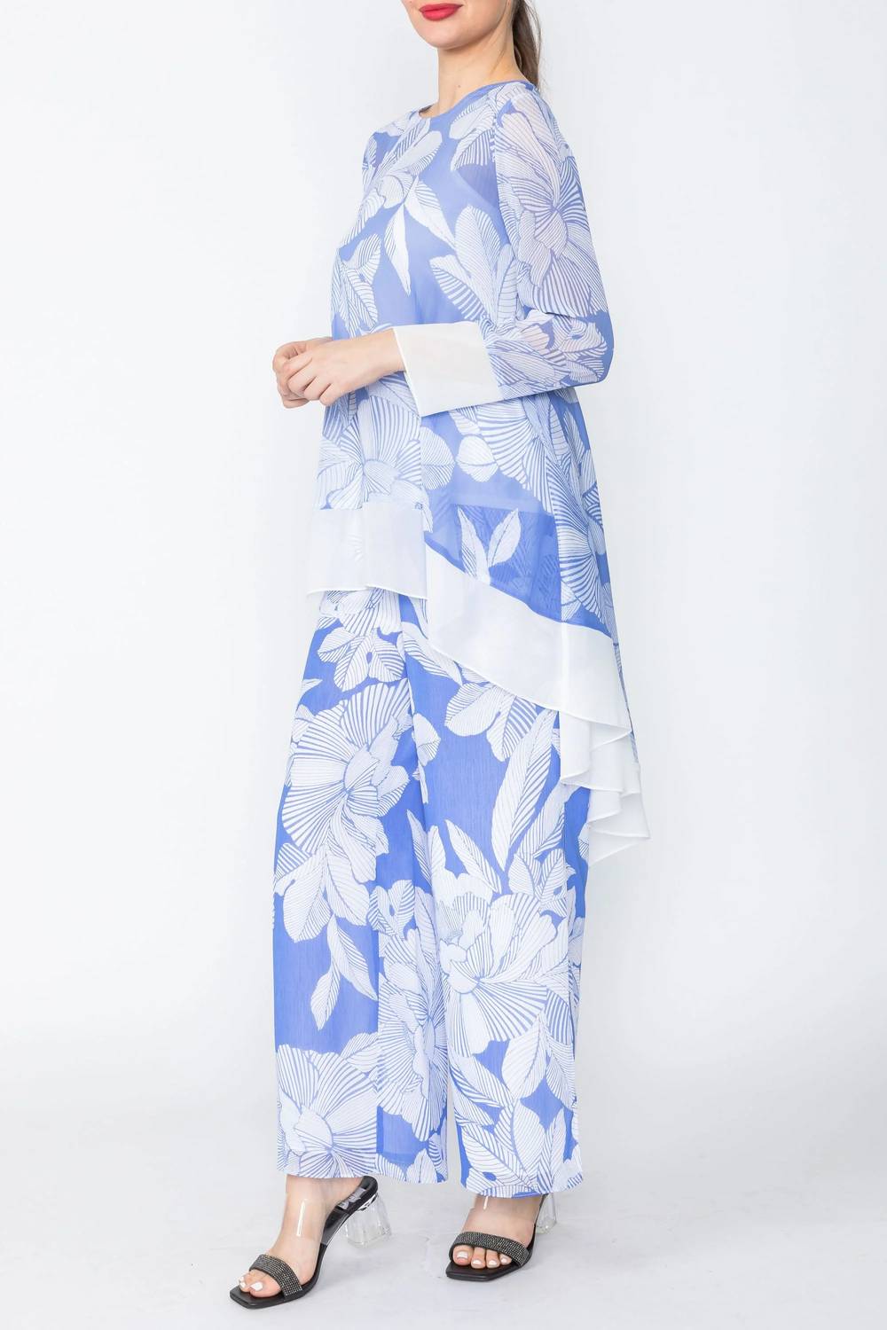 Высокий и низкий шифоновый топ в стиле «небо» IC COLLECTION, цвет sky
Высокий и низкий шифоновый топ в стиле «небо» IC COLLECTION, цвет sky