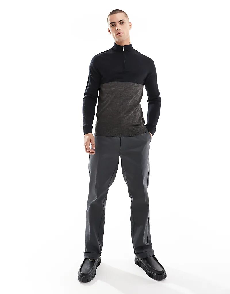 Водолазка French Connection с застежкой-молнией на половину длины, контрастного темно-синего и серого цветов
Водолазка French Connection с застежкой-молнией на половину длины, контрастного темно-синего и серого цветов