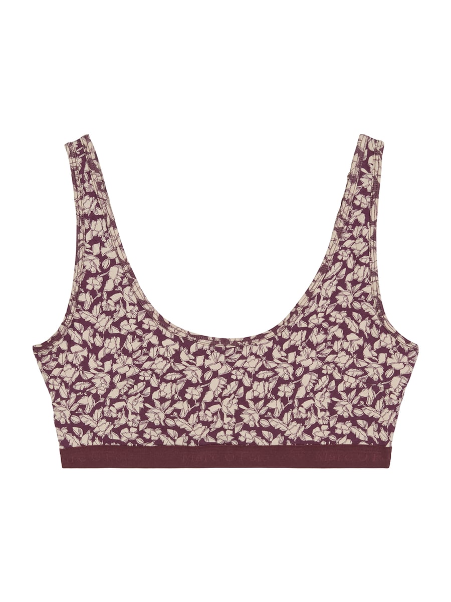 Бюстгальтер-бралетт Marc O'Polo Essentials, бордовый
Бюстгальтер-бралетт Marc O'Polo Essentials, бордовый