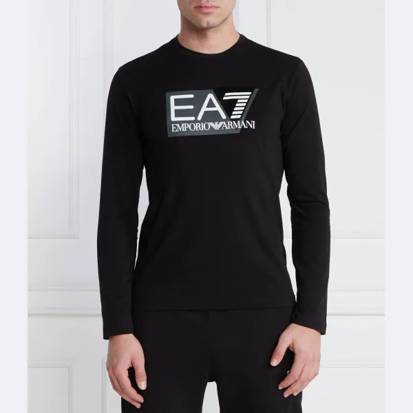 Классический крой с длинным рукавом Ea7, черный
Классический крой с длинным рукавом Ea7, черный