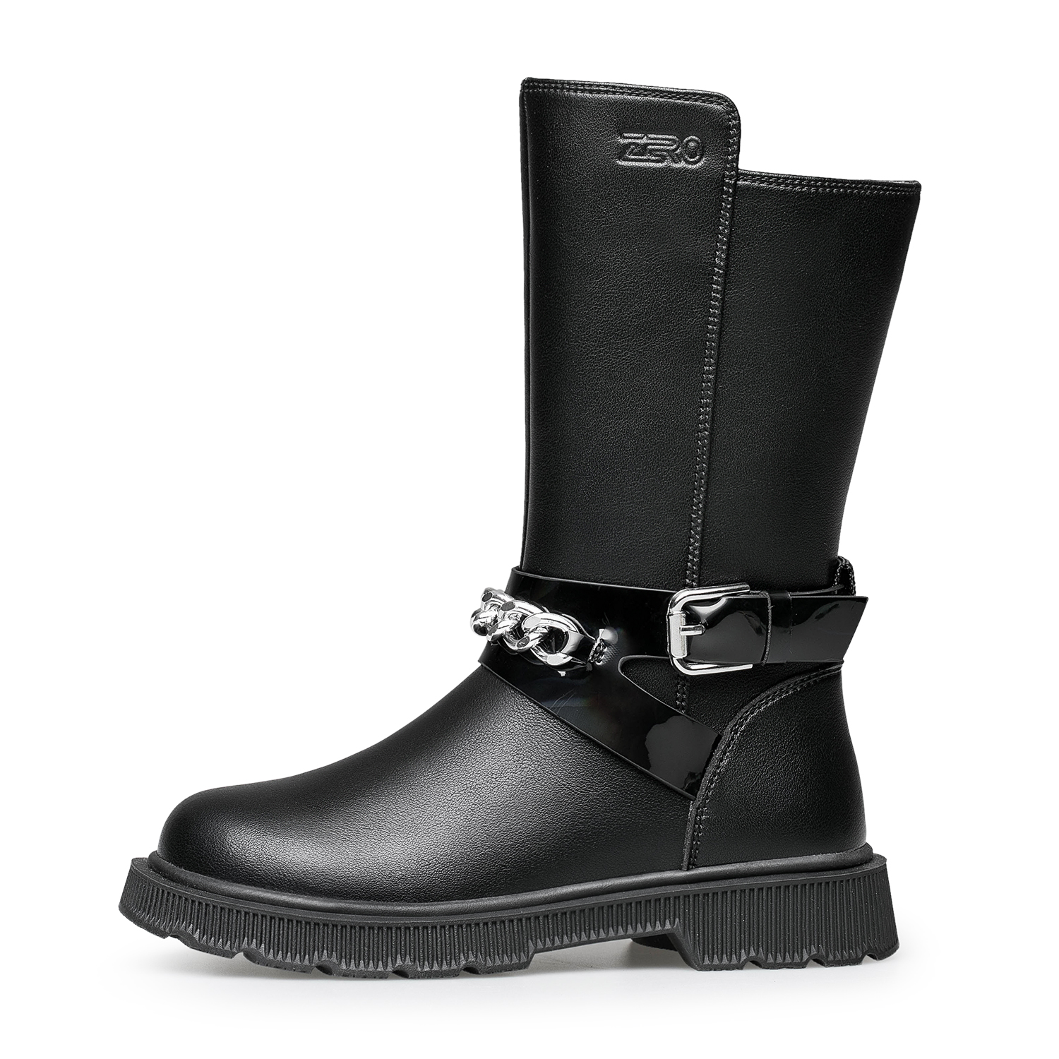 Детские кожаные ботинки для детей ZRO, черный
Детские кожаные ботинки для детей ZRO, черный