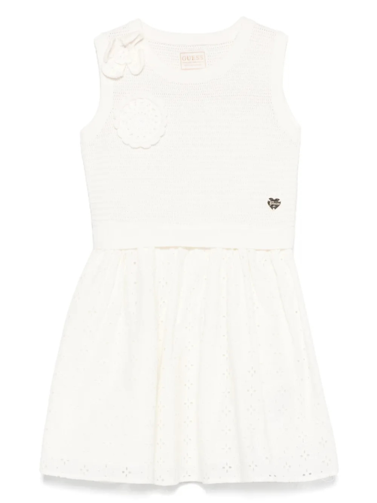 Платье с контрастной вставкой guess kids, белый
Платье с контрастной вставкой guess kids, белый