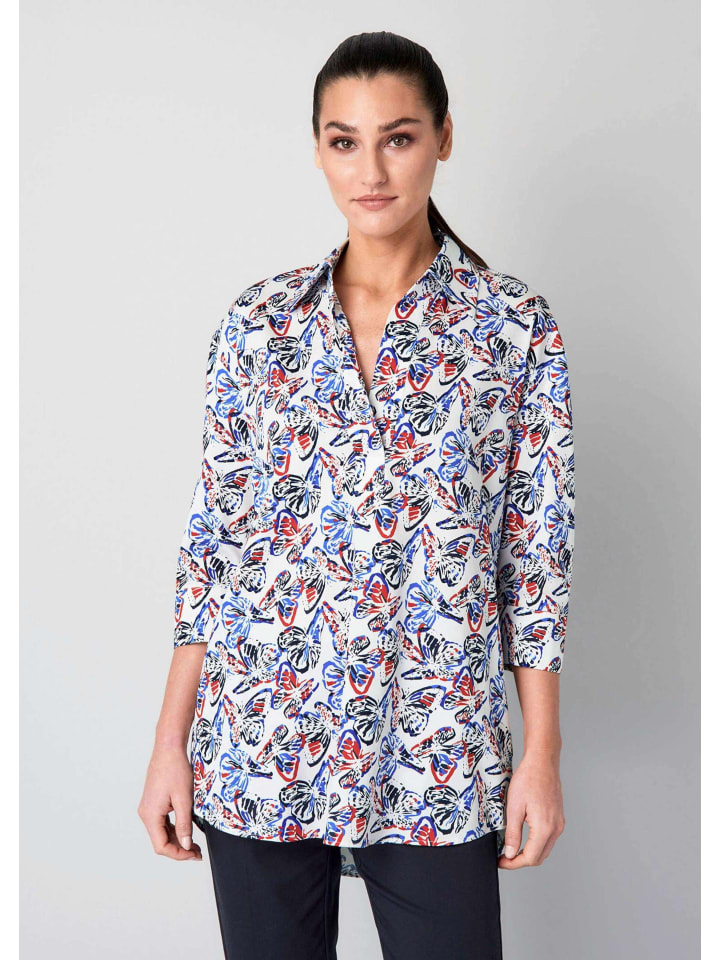 Alba Moda Рубашка-блузка с принтом по всей поверхности, темно-синего цвета
Alba Moda Рубашка-блузка с принтом по всей поверхности, темно-синего цвета