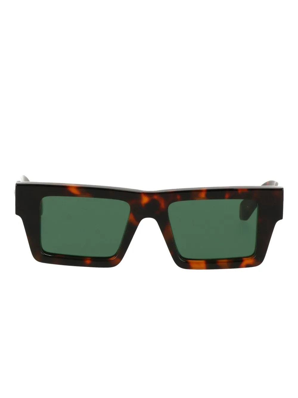 Солнцезащитные очки в прямоугольной оправе из черепахового панциря Off-White Eyewear, коричневый
Солнцезащитные очки в прямоугольной оправе из черепахового панциря Off-White Eyewear, коричневый
