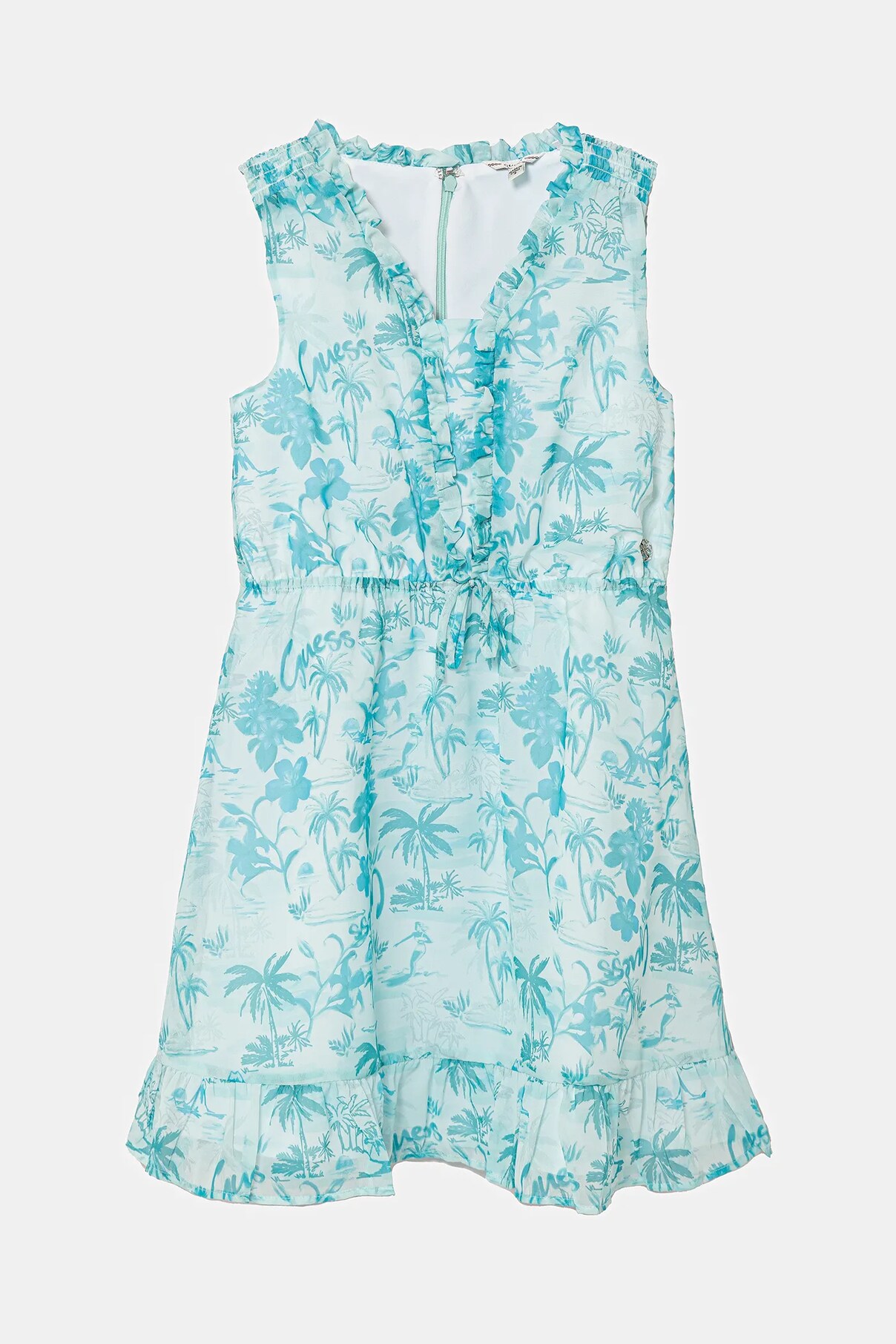 Детское платье Guess, бирюзовый
Детское платье Guess, бирюзовый