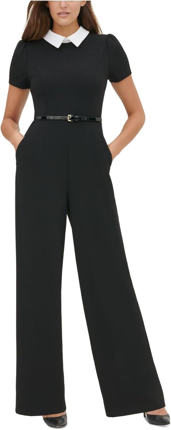 Женский комбинезон с короткими рукавами и воротником от Tommy Hilfiger, Deep Black/Ivory
Женский комбинезон с короткими рукавами и воротником от Tommy Hilfiger, Deep Black/Ivory