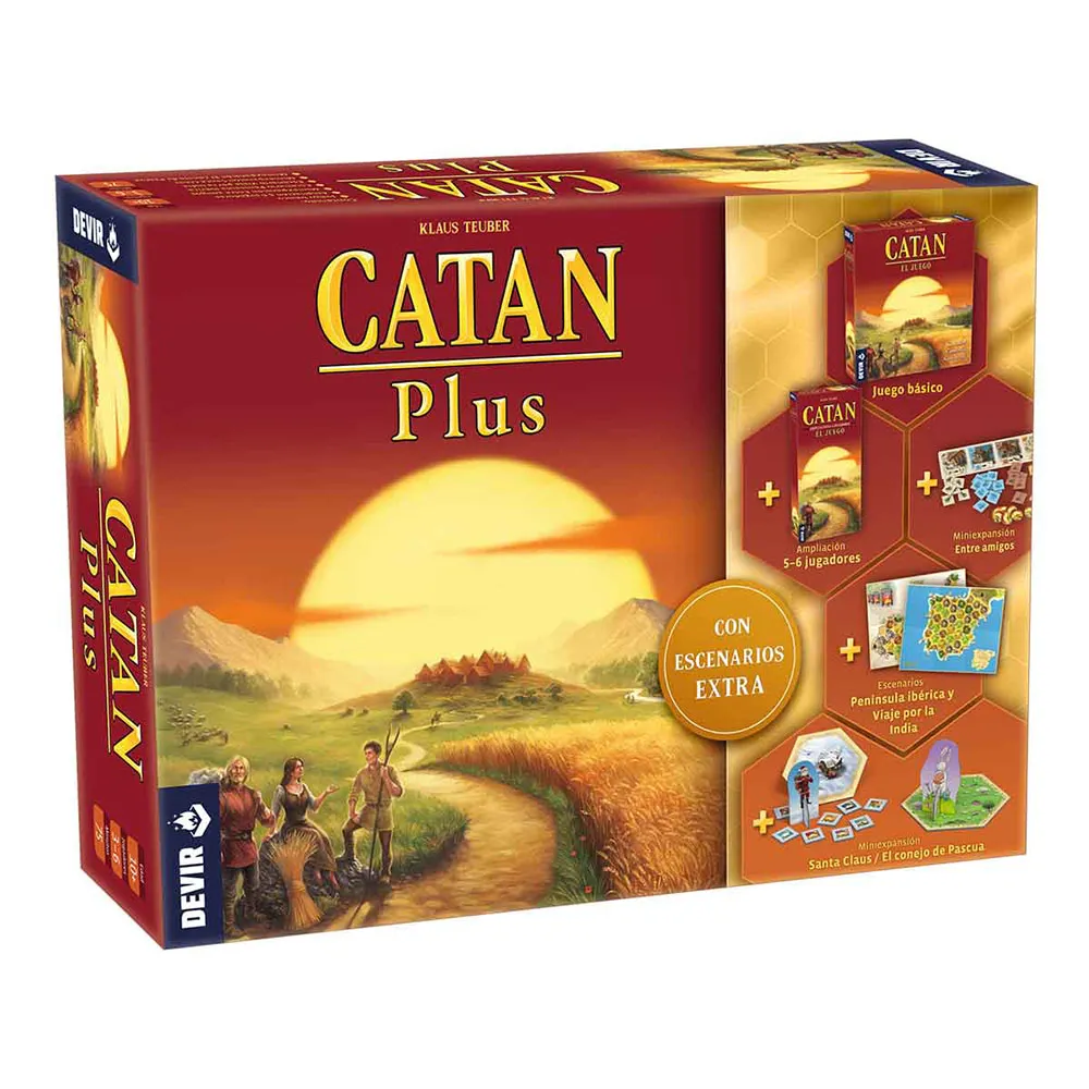 Детская настольная игра Devir Catan Plus Pegi, золотой
Детская настольная игра Devir Catan Plus Pegi, золотой