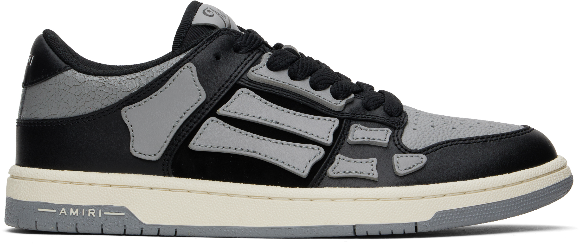 Низкие кеды Skel-Top черного и серого цвета AMIRI
Низкие кеды Skel-Top черного и серого цвета AMIRI