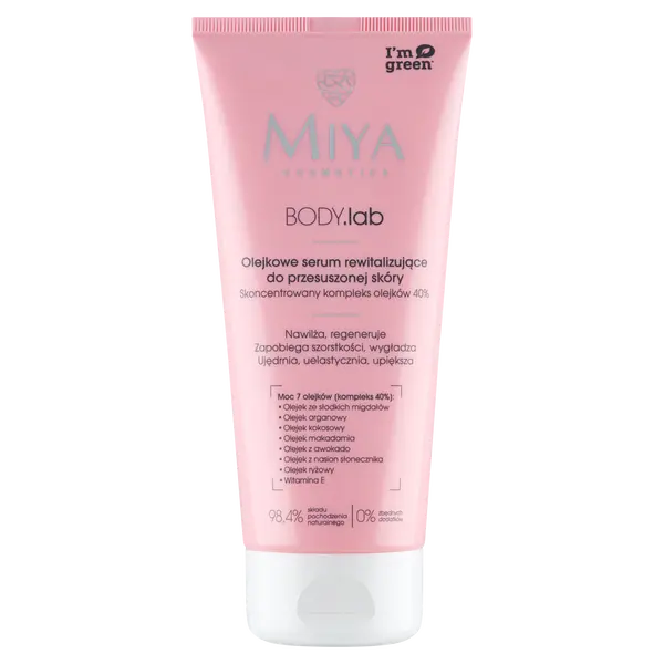 Восстанавливающая масляная сыворотка для сухой кожи, 200 мл Miya Cosmetics Body.Lab
Восстанавливающая масляная сыворотка для сухой кожи, 200 мл Miya Cosmetics Body.Lab