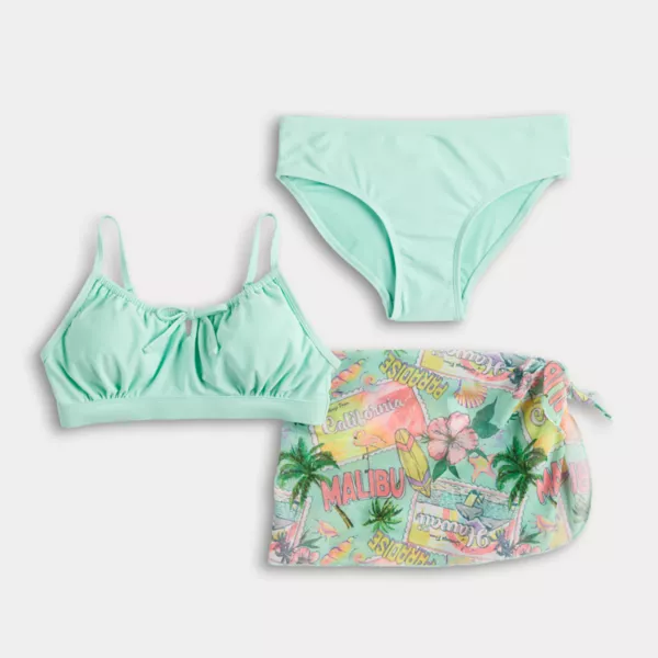 Девушки 7-18 лет 3-комплектный бикини с сетчатой юбкой Limited Too, мультиколор
Девушки 7-18 лет 3-комплектный бикини с сетчатой юбкой Limited Too, мультиколор