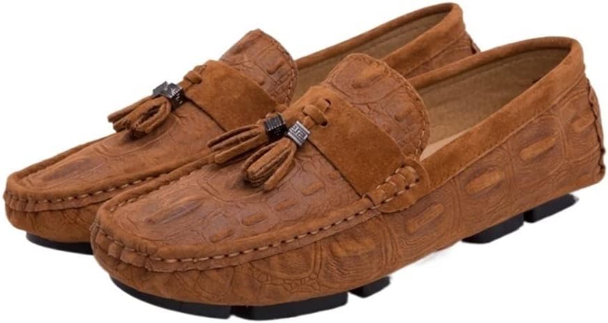 Мокасины EVSER для мужчин с имитацией крокодиловой кожи, однотонные, с кисточками, кожаные, гибкая подошва на плоском каблуке, легкие, для улицы, без застежки (Цвет: синий, Размер: 8.5)
Мокасины EVSER для мужчин с имитацией крокодиловой кожи, однотонные, с кисточками, кожаные, гибкая подошва на плоском каблуке, легкие, для улицы, без застежки (Цвет: синий, Размер: 8.5)