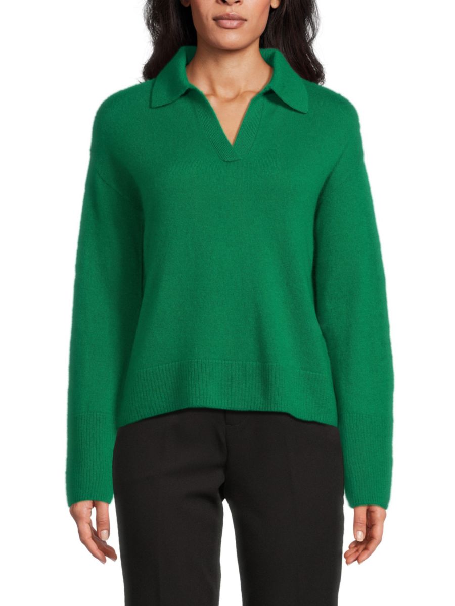 Поло с воротником-стойкой Johnny из 100% кашемира Saks Fifth Avenue, цвет Clover
Поло с воротником-стойкой Johnny из 100% кашемира Saks Fifth Avenue, цвет Clover