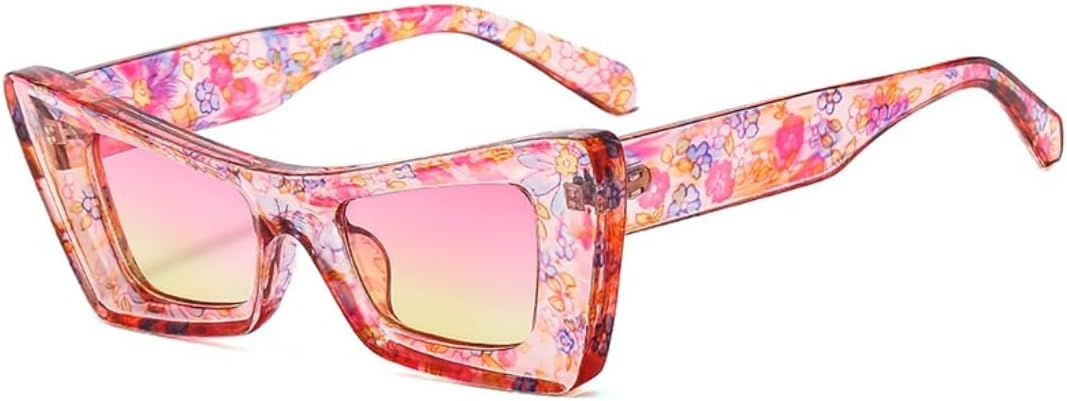 Солнцезащитные очки для мужчин и женщин - защита UV400 - оправа "кошачий глаз" с градиентными линзами, компактная форма, для занятий спортом на открытом воздухе и вождения DSVIGF, Flower
Солнцезащитные очки для мужчин и женщин - защита UV400 - оправа "кошачий глаз" с градиентными линзами, компактная форма, для занятий спортом на открытом воздухе и вождения DSVIGF, Flower