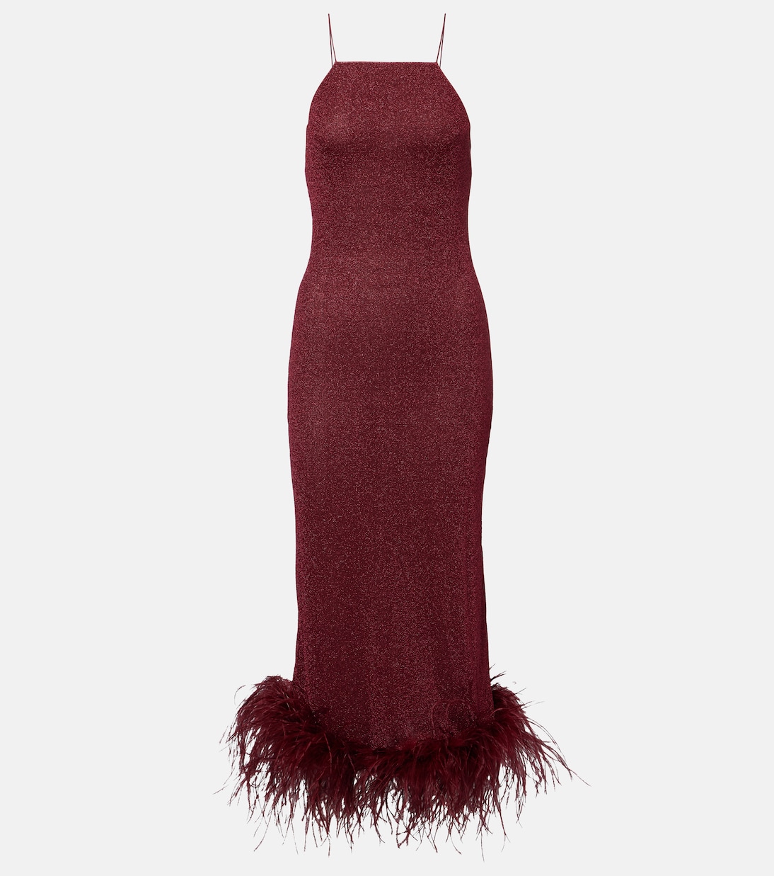 Платье миди с перьевым декором Lumière Oséree, бордовый
Платье миди с перьевым декором Lumière Oséree, бордовый