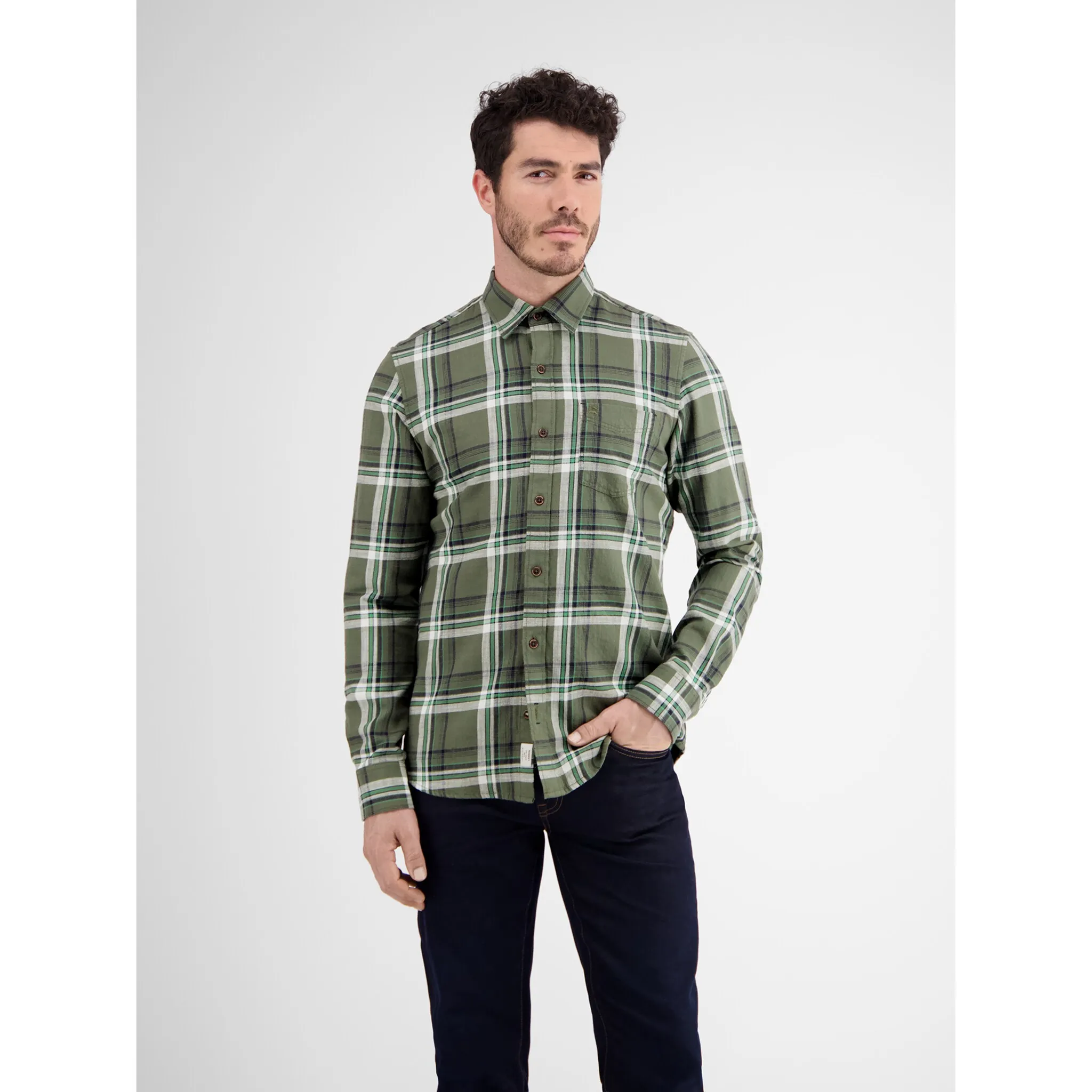 Рубашка в клетку LERROS "Рубашка в клетку LERROS SLUBCHECK", цвет Aged Olive
Рубашка в клетку LERROS "Рубашка в клетку LERROS SLUBCHECK", цвет Aged Olive