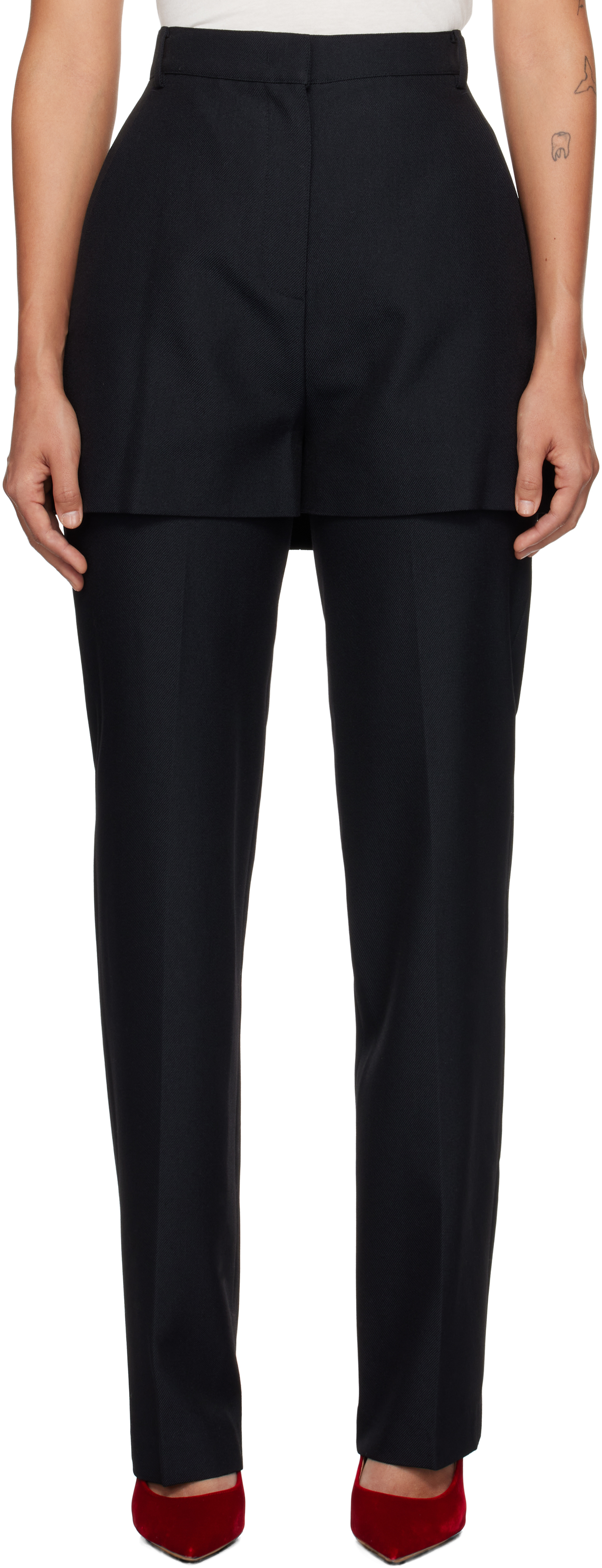 Шорты Многослойные брюки Pushbutton, темно-синий 
Шорты Многослойные брюки Pushbutton, темно-синий